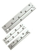 Securitron Aluminum Concrete/Wood Bracket for M32 Magnalock Electromagnetic Lock, 8" Length, Clear Anodized Finish