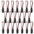 thumbnail image 1 of Hebilla de tienda 20pcs Clips de abrazadera para toldo de lona Tienda de campaña Perchas para tienda de campaña Apriete la abrazadera de agarre de bloqueo con mosquetón para acampar al aire Maboto  Hebilla de tienda, 1 of 7