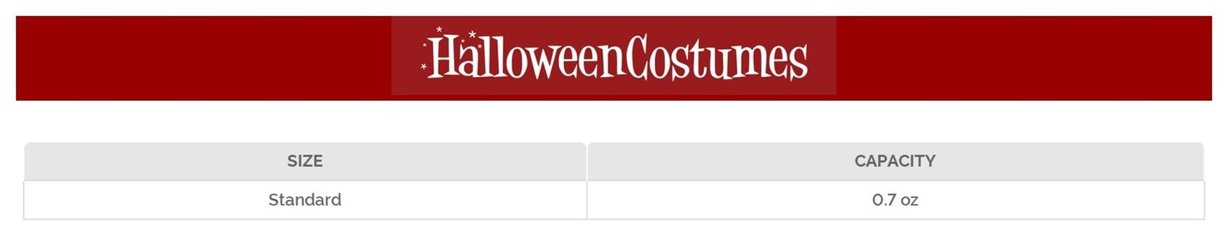 Pro Blue Makeup Tube Adult Halloween Accessory