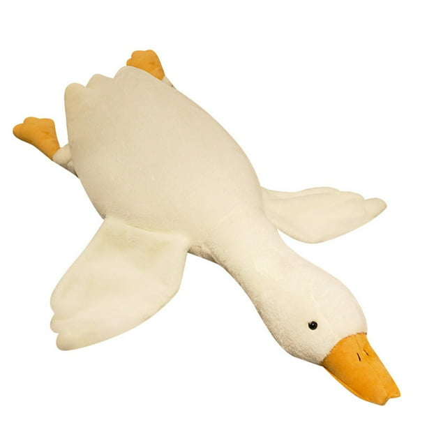 Goose Stuffed Animal，6 Foot Very Big Huge Goose Plush Pillow Toy, Cute