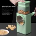 thumbnail image 4 of Cheese Grater, Vegetable Slicer,  Grater, Manual  Cheese Shredder Stainless Steel Multifunctional Hand Crank Vegetable Cutter for Potato Carrot Vegetables, 4 of 7