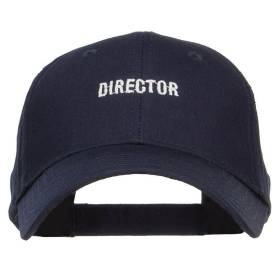 Mini Director Embroidered Cotton Cap - Navy OSFM
