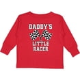 thumbnail image 3 of Inktastic Racing Daddy Little Racer Gift Boys Long Sleeve Toddler T-Shirt, 3 of 5