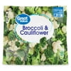 Great Value Frozen Broccoli & Cauliflower, 12 oz