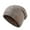 Khaki, variant on Men Women Woolen Hats Outdoor Warm Cold Proof Plus Velvet Thickened Knitted Earflap Cap Brown