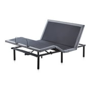 Lucid Advanced Power Adjustable Bed Base with Wireless Remote, USB Ports, Adjustable Head and Foot Incline, Full