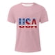 thumbnail image 4 of Tops para hombre, blusas y camisas de cuello redondo y manga corta para hombre, blusas casuales de moda con cuello redondo y estampado para hombre, blusas de poliéster para hombre., 4 of 5
