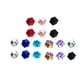thumbnail image 4 of EeaseMX 9 pares de pendientes magnéticos de colores con ventosa, pendientes falsos de cristal sin agujero (estilo mixto), 4 of 5