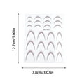 thumbnail image 3 of Gradient French Line Nail Art Stickers - Self-Adhesive Curved Stripes Nail Decals, French Tips Guides Designs for DIY Manicure, 3 of 7