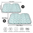 thumbnail image 3 of Fotbe Utensiles Car Windshield Sunshade | Sun Visor Protector Front Window Shade, Keeps Out UV Rays, Keeps Your Vehicle Cool-, 3 of 7