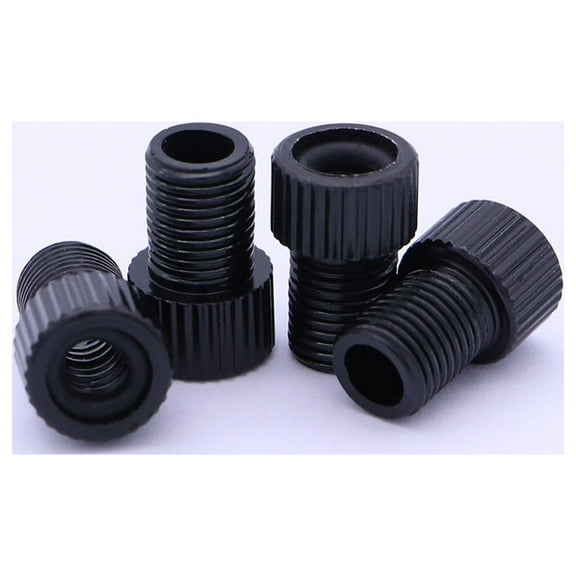 OUNONA 4Pcs Anodised Treatment Valve Adapter for Bike Pump Air Compressor to Conversion Sealing