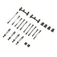 thumbnail image 3 of RC Car Pull Rod Kit, Aluminum Alloy Shocks Absorber and Tie Rods with Bracket Components for WPL C24 C14 C14K C24K RC Vehicle, 3 of 7