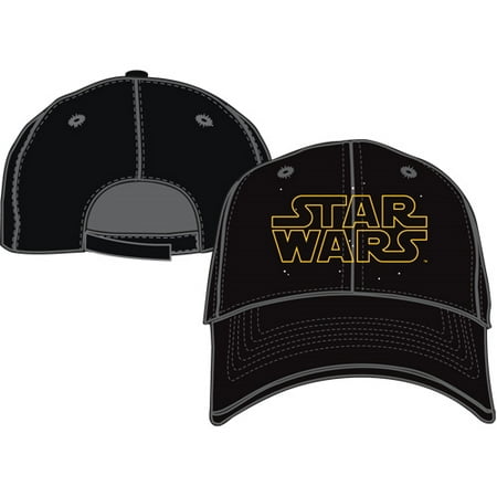 Confederate Civil War Hats - Adult Star Wars Logo Hat Black