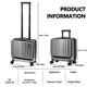 thumbnail image 4 of TydeCkare - Equipaje de transporte de 16 pulgadas con bolsillo frontal, 4 of 5