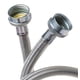 thumbnail image 2 of Mangueras para lavadora GE PM14X10005 de acero inoxidable, 1,2 m, paquete de 2, 2 of 7