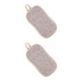 thumbnail image 2 of facefd 1/2/3 1PCDouble-sided Anti-microbial Cleaning Sponge Anti Rags Beige 2PCS, 2 of 6