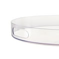 thumbnail image 4 of 1 Count, 14 x 16.5 IN Clear Oval Plastic Tray, by Way To Celebrate, 4 of 6