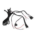 thumbnail image 2 of Kit de arnés de cableado de barra de luz LED, interruptor basculante de encendido y apagado de 5 pines, 16AWG, 12V, resistente al agua, resistente para camioneta ATV SUV, 2 of 8