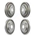 thumbnail image 1 of Genius Front Rear Coated Disc Brake Rotors Kit for Car 2008-2015 Scion xB KG-101035, 1 of 9