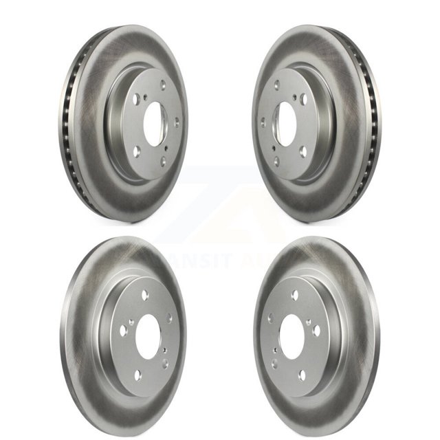Genius Front Rear Coated Disc Brake Rotors Kit for Car 2008-2015 Scion xB KG-101035