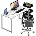 thumbnail image 6 of Mission 40-Inch Home Office Computer Desk, Espresso, 6 of 8