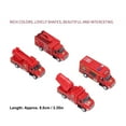 thumbnail image 4 of 4pcs Pullback Car Model Set Alloy Cars Toy Play Set City Series Opened Doors Truck Model Toy, 4 of 8