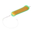 thumbnail image 3 of S SERENABLE Fishing Flasher Double Sided Stickers Accessory for Halibut Lakes Deep Water Green, 3 of 9