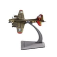 thumbnail image 4 of Avión bombardero B-17G de aleación a escala 1/200, muy detallado, caza de colección, exhibición de aviones para estantes de oficina, hogar, gabinete, 4 of 9