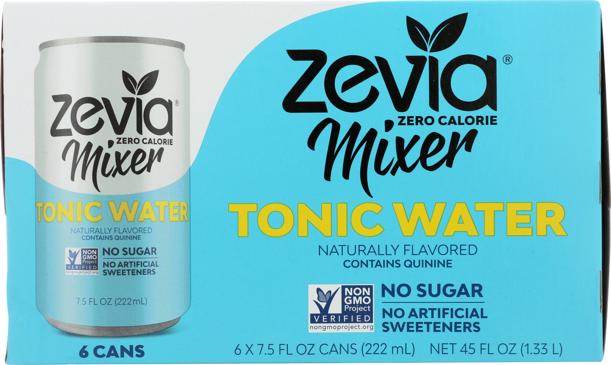 Zevia MIXER TONIC 0 CALORIE 6PK 45.000 OZ