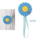 thumbnail image 5 of 1 decorativas para cortinas de ventanas, hogar, En azul Gloria Backs de corbata de cortina, 5 of 9