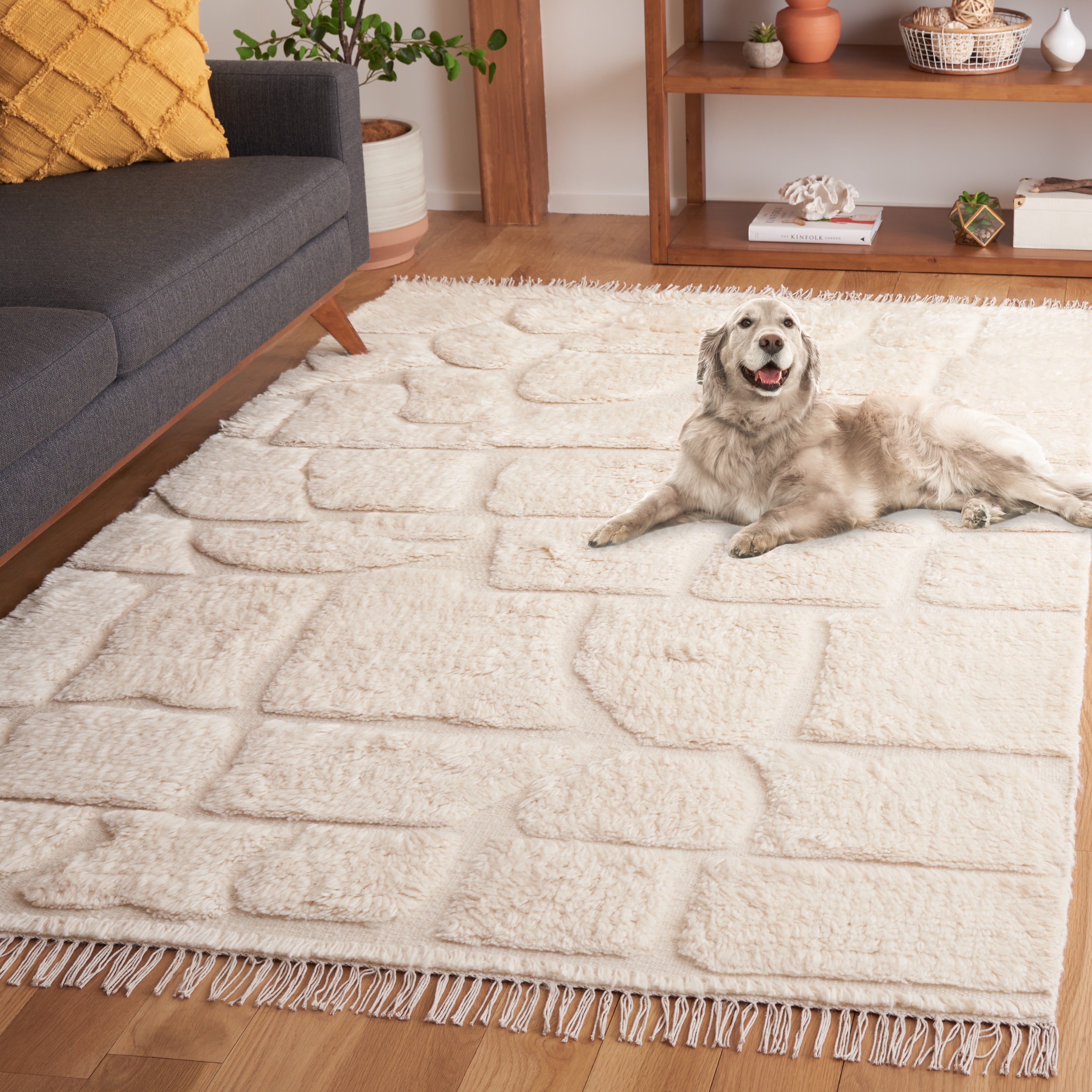 Safavieh Kenya Milan Geometric Area Rug, Ivory, 8' x 10'