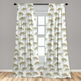 thumbnail image 5 of Ambesonne Colorful Curtains, Wild Chameleon Lizard, Pair of 28"x84", Multicolor, 5 of 5