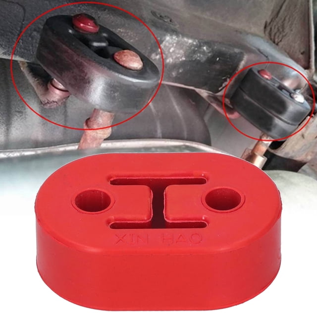 Silenciador Colgador De Silenciador De 2 Orificios Accesorios De Tubo De Escape De Automóvil Universales A Prueba De Saudidas De Poliuretano