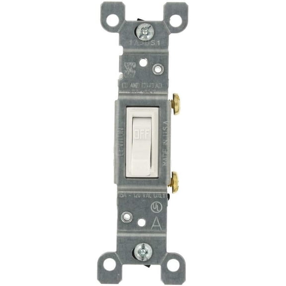 GRND TOGL SWITCH MLT WHT (Pack of 1)