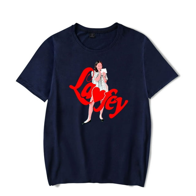 Singer Laufey Merch T-Shirt Col Rond Manches Courtes Été Hommes Femmes T-Shirt Harajuku Mode Urbaine Vêtements