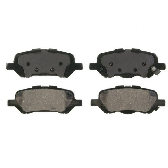 Rear Brake Pad Set - Compatible with 2009 - 2015 Toyota Venza 2010 2011 2012 2013 2014