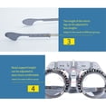 thumbnail image 4 of Speravity Marco de prueba óptico de anteojos de aleación, reemplazo portátil, ligero, profesional, anteojos, marcos de tienda, accesorios Accesorios para bloques patrón, 4 of 6