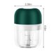thumbnail image 5 of Mini picadora de ajo, 45 W, USB, prensa de ajo, recargable, molinillo eléctrico de verduras, verde, 250 ml kenally HA003344-03, 5 of 7