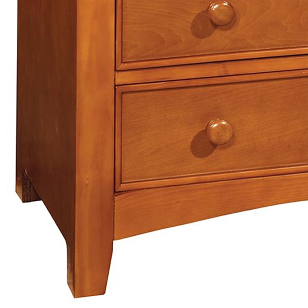 Furniture of America Sawyer 5-Drawer Wood Walnut Kids Chest