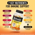 thumbnail image 3 of Airborne Zesty Orange Flavored Gummies, 63 count - 750mg of Vitamin C and Minerals & Herbs Immune Support (Packaging May Vary), 3 of 12