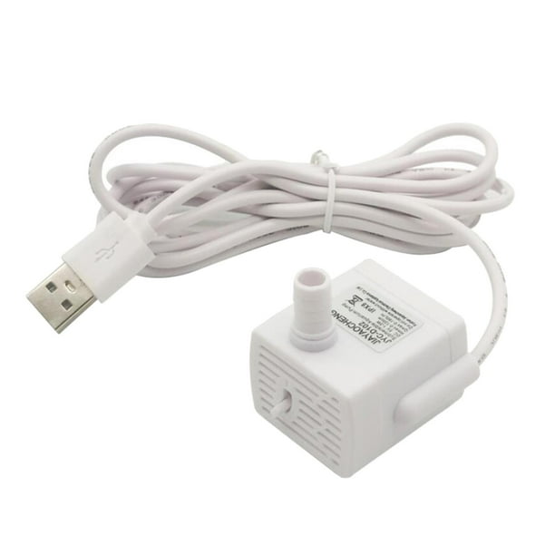 Bomba de fuente de bajo consumo de energía bomba de agua sumergible ajustable USB bomba de fuente de agua de gato para de gato