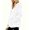 White, variant on Scyoekwg Women's Hooded Fleece Zip Up Jacket Long Sleeve Drawstring Sherpa Coat with Side Pockets Soft Warm Loose Fit Fall Winter Outerwear,Size:S-XXL
