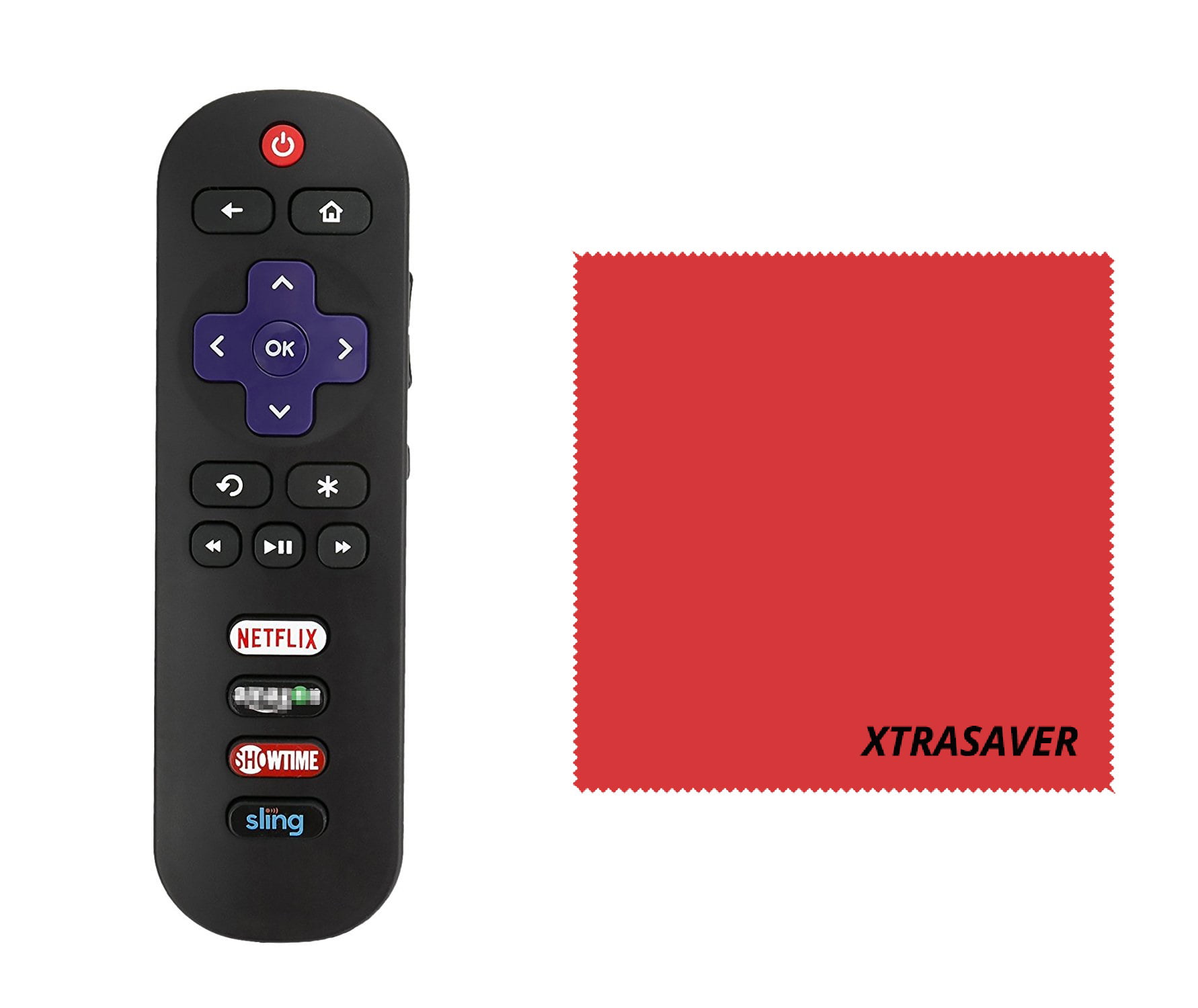 New Original Hisense En3b32hs Roku Tv Remote Control W Smart Channel Keys With Xtrasaver Microfiber Cloths Walmart Com Walmart Com