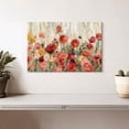 thumbnail image 2 of Elephant Stock Sprinkled Flowers Wall Art - Horizontal Canvas Wall Art - Living Room Wall Decor - Floral And Botanical Canvas - Orange And Red Decor By Silvia Vassileva - 12" x 8", 2 of 8