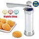 thumbnail image 3 of Cookie Press Kit, Stainless Steel Cookie Mold Gun DIY Cookie Biscuit Machine Making Cake Decorating Tools Kitchen Cookie Maker, 3 of 5