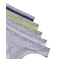 thumbnail image 4 of Tanga Tommy Hilfiger con logotipo clásico de algodón para mujer, paquete de 5, 4 of 4