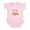 Petal Pink, variant on CafePress - Little Miss Jelly Bean Infant Bodysuit - Baby Light Bodysuit, Size Newborn - 24 Months