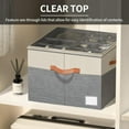 thumbnail image 3 of Organizador de zapatos Aokeyee plegable con divisores ajustables de 16 a 32 pares, 3 of 6