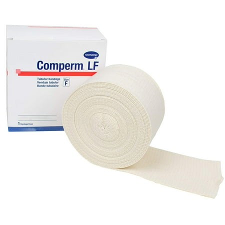 Comperm LF Elastic Tubular Support Bandage, Non-Sterile, Size G, 5 in x 11 yds, 1 Count, 1 Pack