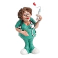 thumbnail image 2 of 2 Esculturas de Resina Modernas Macarena Centro de Mesa Coleccionable Estatuas de Doctor Pincel 8x5x16cm, 2 of 8